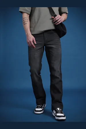 Roadster The Life Co. Men Bootcut Light Fade Pure Cotton Jeans