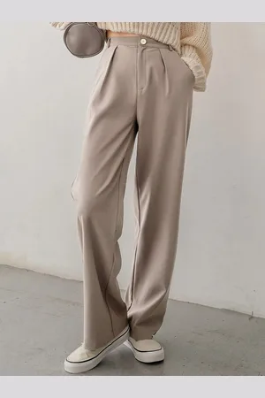Chemistry Women Relaxed Loose Fit High-Rise Trousers