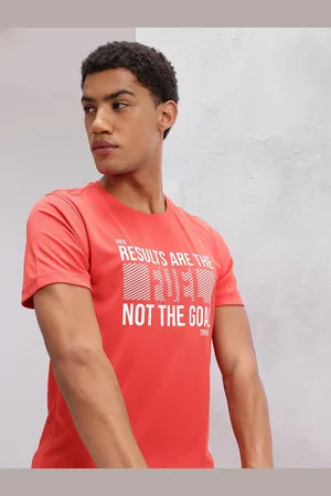 HRX Typography Print Regular Fit Training T-shirt