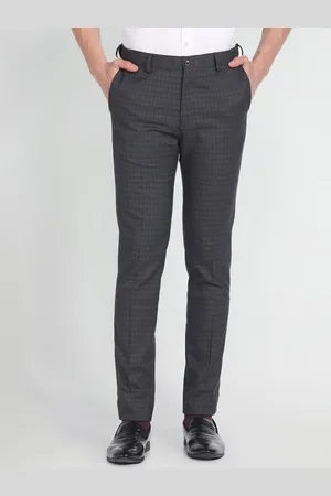 Arrow Men Jackson Super Slim Tartan Trousers
