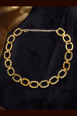 FÁBULA Gold-Plated Choker Necklace