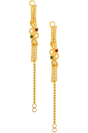 DIVASTRI Teardrop Shaped Ear Cuff Earrings