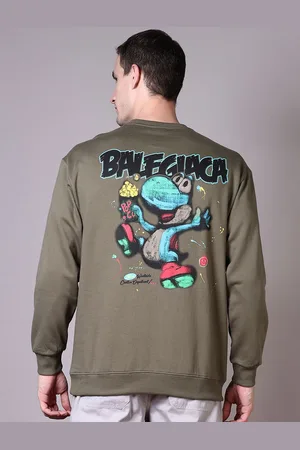 V-Mart Men Printed Pullover Sweatshirt