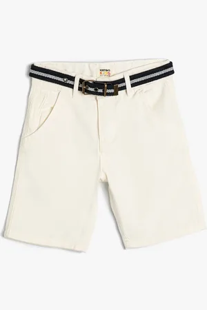 Koton Boys Mid-Rise Pure Cotton Shorts