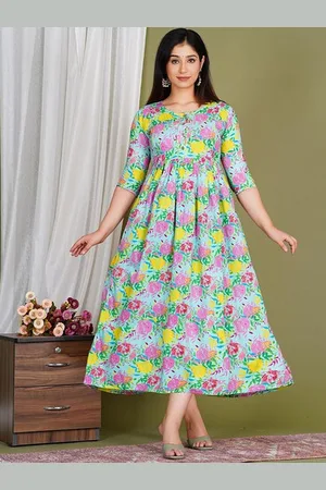 Moda Rapido Floral Print Fit & Flare Maxi Dress