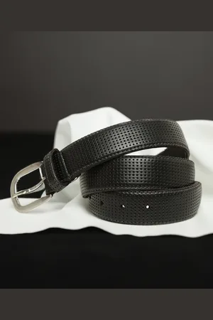 ART N VINTAGE Men Textured Leather Belt
