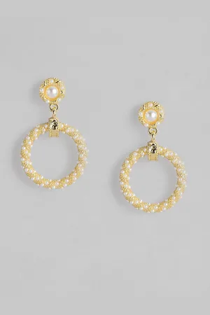 DressBerry Circular Drop Earrings