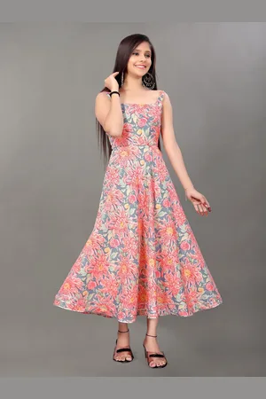 BAESD Girls Floral Print Dress