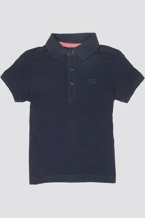 Mothercare Boys Polo Collar Cotton T-shirt