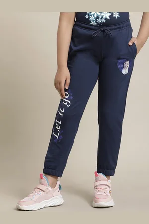 Kidsville Girls Frozen Printed Joggers