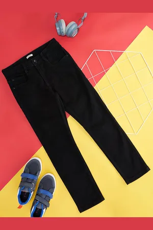 Pantaloons Boys Slim Fit Mid-Rise Clean Look Stretchable Jeans
