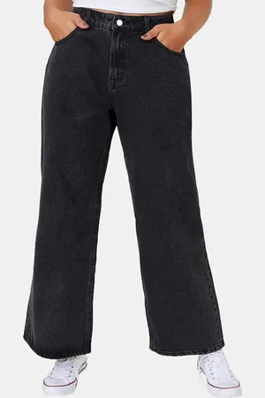 KOTTY Women Jean Flared High-Rise Stretchable Jeans