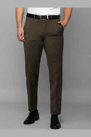 Louis Philippe Men Slim Fit Formal Trousers