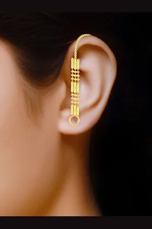 DIVASTRI Teardrop Shaped Ear Cuff Earrings