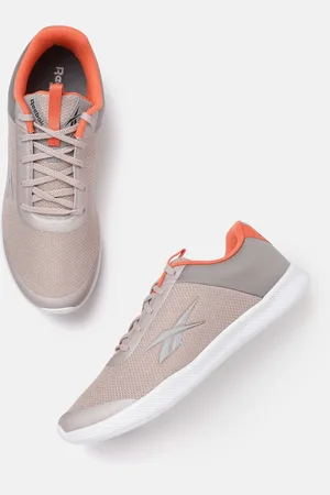 Reebok Women Peach-Coloured & Grey Woven Design Damsel 2.0 Training Shoes