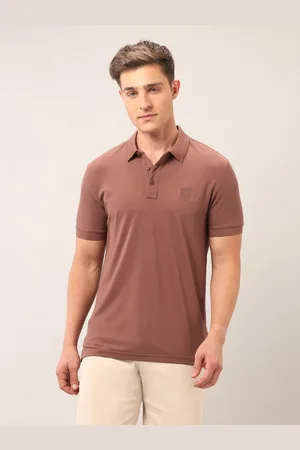 Ralph Lauren Men Brand Logo Polo Collar Pockets Slim Fit T-shirt