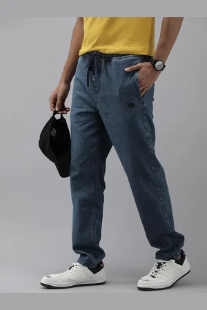 Ralph Lauren Men Mid-Rise Draw-Cords Closure Pure Cotton Jeans