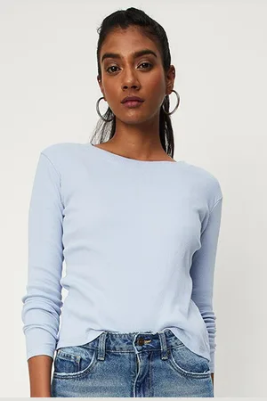 Max Collection Women Round Neck Long Sleeves T-shirt