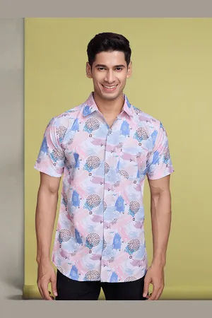 Moda Rapido Men Standard Floral Opaque Printed Casual Shirt