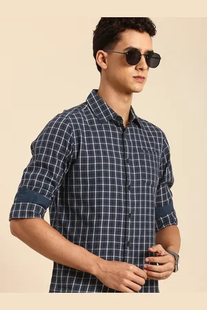 Being Human Classic Slim Fit Tartan Checked Casual Shirt