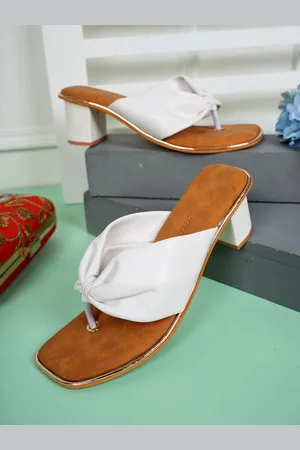 Walkfree Women Synthetic Open Toe Block Sandals
