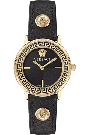 VERSACE Women Dial & Leather Straps Analogue Watch VE2P00222