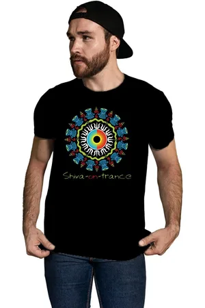 Tantra Men Sports Printed Applique T-shirt