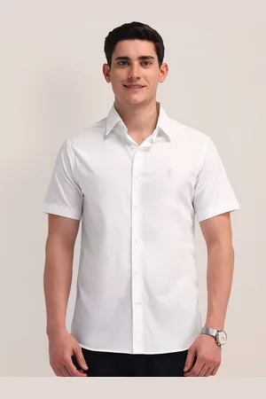 U.S. Polo Assn. Men Classic Tailored Fit Opaque Casual Shirt