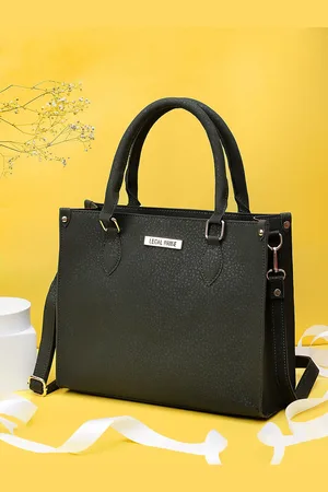 Legal Bribe Textured Structured Handheld Bag