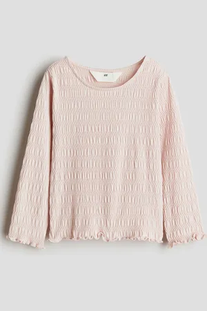 H&M Smocked Jersey Top