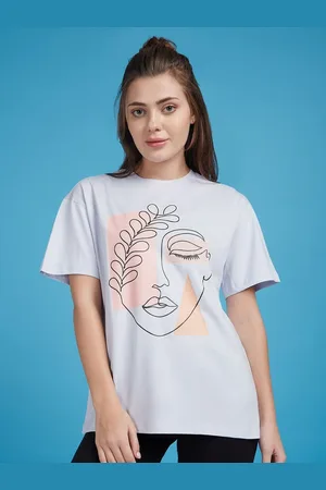 Mast & Harbour Women Printed T-shirt