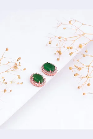 GIVA Oval Studs Earrings