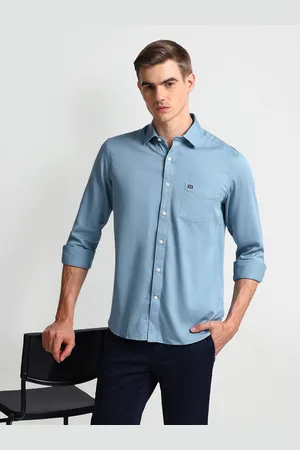 Arrow Men Slim Fit Opaque Casual Shirt