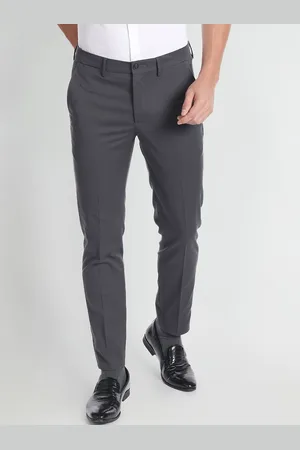 Arrow Men Super Slim Dobby Formal Trousers
