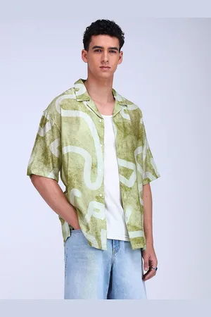 Flying Machine Men Opaque Printed Casual Shirt