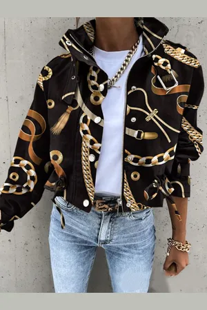 HERE&NOW Women Crop Tailored Jacket with Patchwork