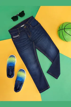 Pantaloons Boys Light Fade Clean Look Jeans