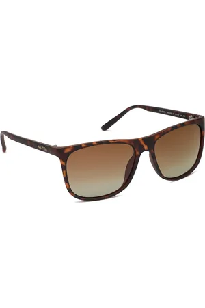Nautica Men Brown Square Sunglasses with UV Protected Lens 2022P C3