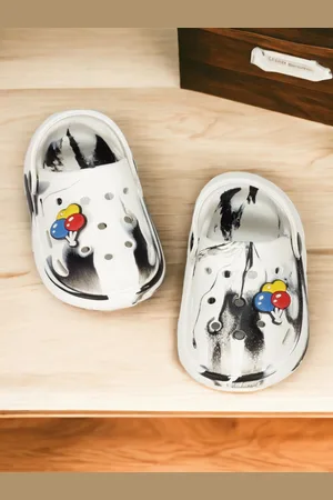 Lil Lollipop Kids Balloon Applique Clogs