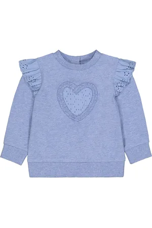 Mothercare Girls Self Design Pure Cotton Sweatshirt