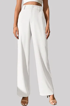 Chemistry Women Custom Flared High-Rise Trousers