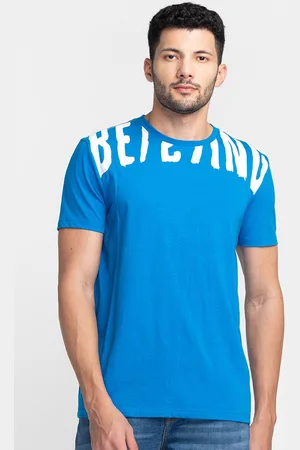 Being Human Typography Printed Regular Fit T-shirt