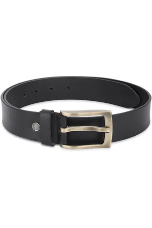 WROGN Men Textured Leather Belt