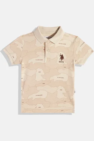 Ralph Lauren Boys Printed Polo Pure Cotton T-shirt