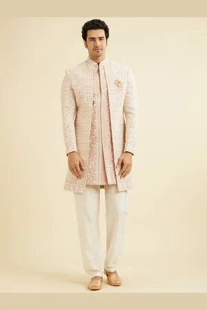 Manyavar Men Embroidered Sherwani Set
