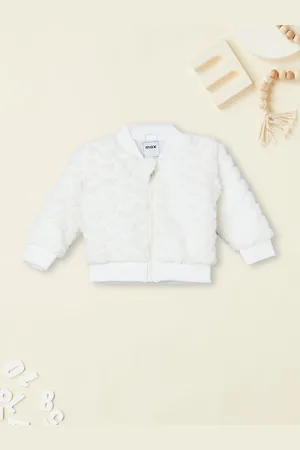 Max Collection Girls Polyester Crop Bomber with Patchwork Jacket