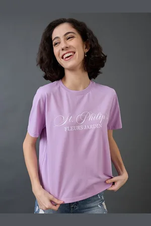 Mast & Harbour Women Printed Applique T-shirt