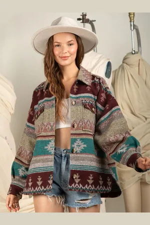 HERE&NOW Women Original Opaque Printed Party Shirt