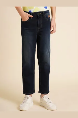 JACK & JONES Boys Straight Fit Light Fade Stretchable Jeans