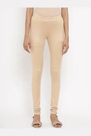 Elleven Women Rose Gold Solid Churidar